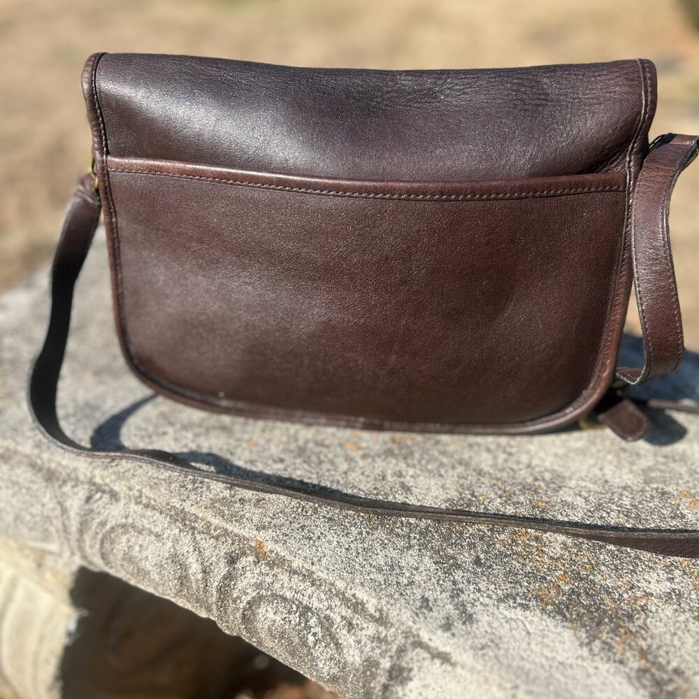 COACH Vintage crossbody city bag Mahogany - Picture 4 of 6